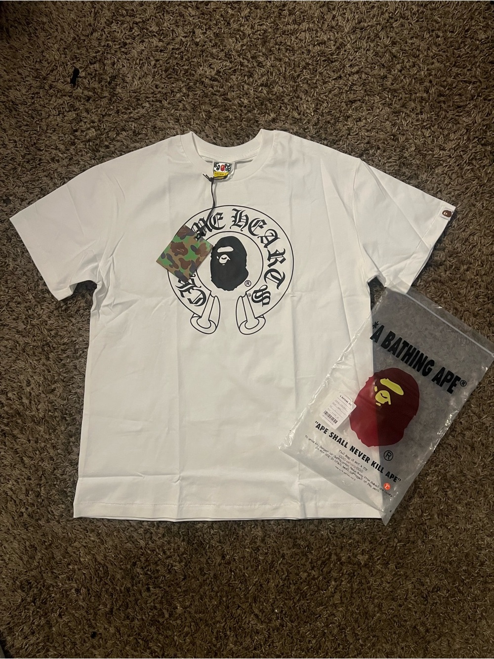 Bape x CH tee